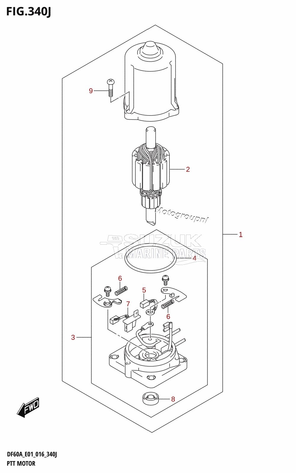 PTT MOTOR (DF60ATH:E40)