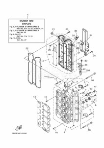 F100DETX drawing CYLINDER--CRANKCASE-2