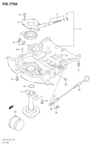 DF40 From 04001F-971001 (E03)  1999 drawing OIL PUMP