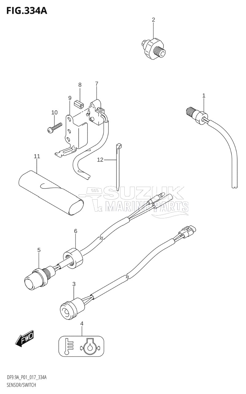 SENSOR / SWITCH (DF8A:P01)