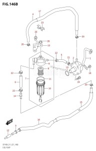 DF100A From 10003F-040001 (E11)  2020 drawing FUEL PUMP (E40)