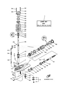 E40JWHL drawing LOWER-CASING-x-DRIVE-1