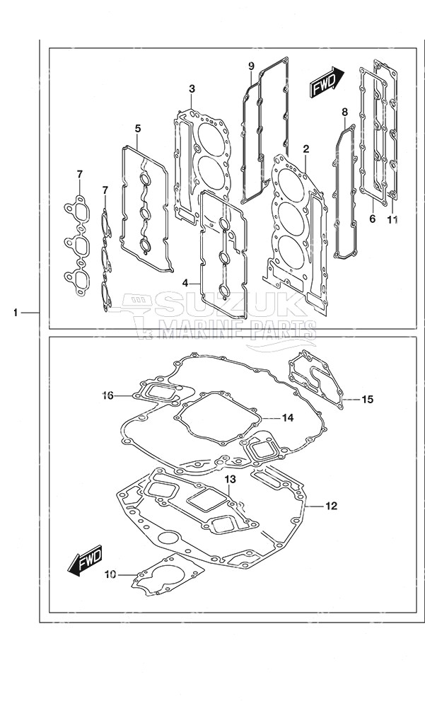 Gasket Set SS Model