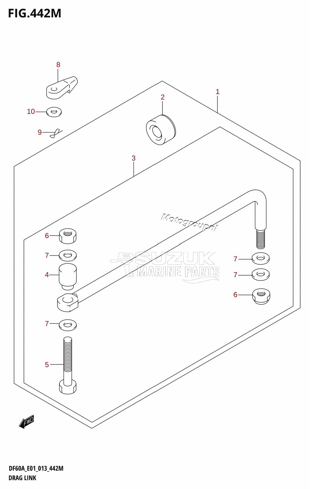 DRAG LINK (DF60ATH:E40)