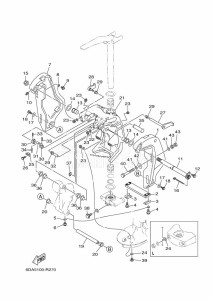 F175AETL drawing FRONT-FAIRING-BRACKET