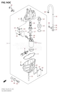 DF115AZ From 11503Z-310001 (E01 E40)  2013 drawing FUEL VAPOR SEPARATOR (DF115AT:E01)