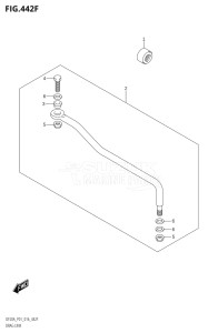 00995F-610001 (2016) 9.9hp P01-Gen. Export 1 (DF9.9B  DF9.9BR  DF9.9BT) DF9.9B drawing DRAG LINK (DF20AT:P01)