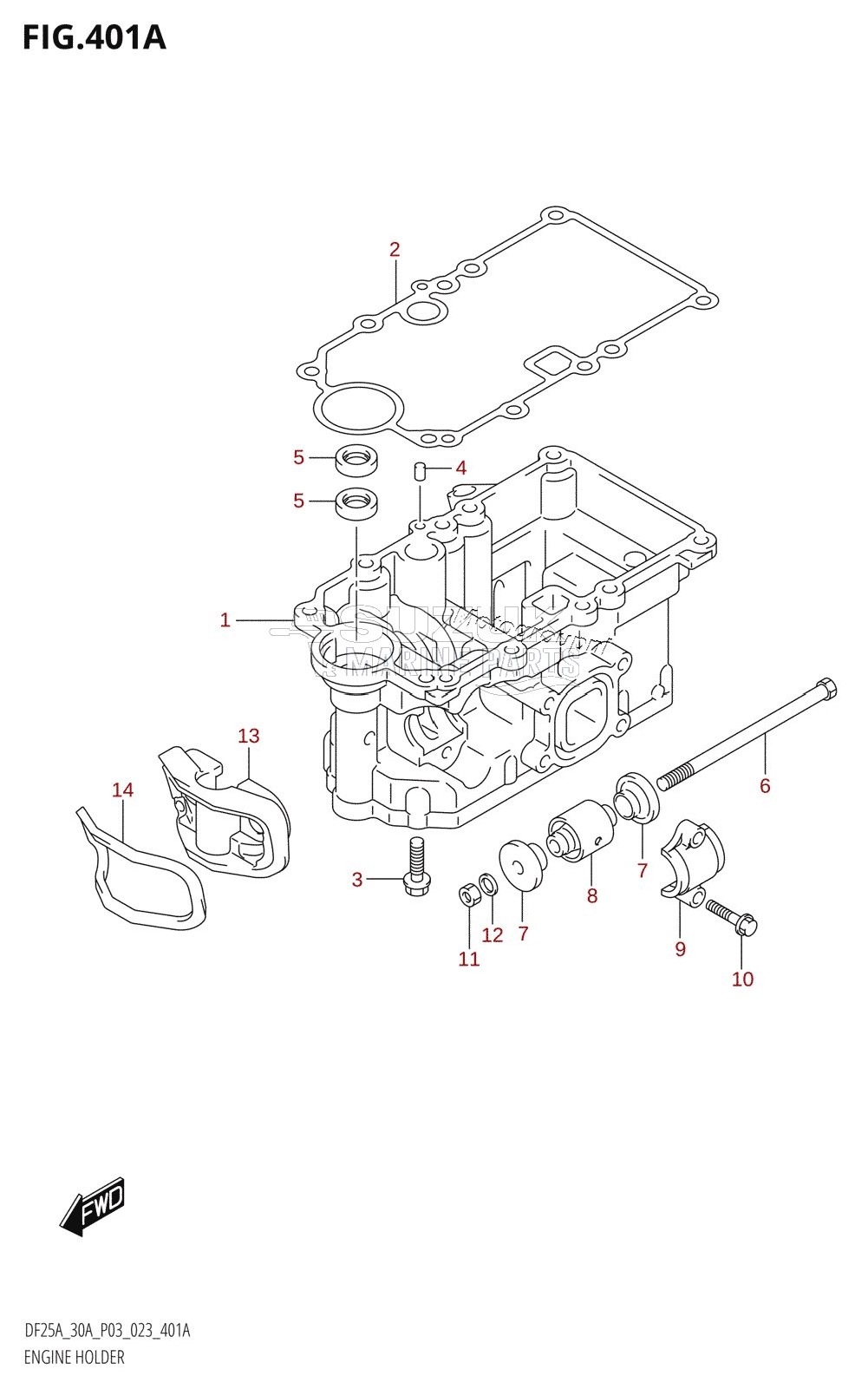 ENGINE HOLDER