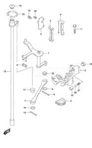 Outboard DF 70A drawing Clutch Shaft