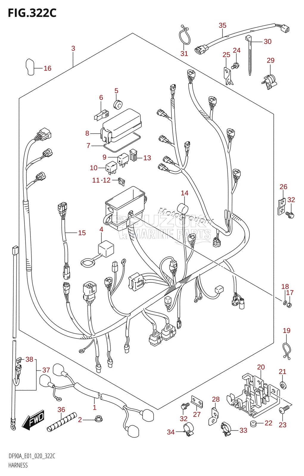 HARNESS (DF100B)