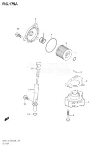 00801F-410001 (2014) 8hp P03-U.S.A (DF8A) DF8A drawing OIL PUMP