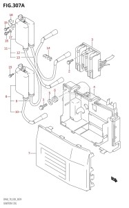 DF60 From 06001F-251001 (E03)  2002 drawing IGNITION COIL