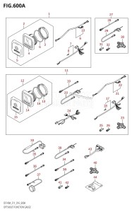 DF140AZ From 14003Z-610001 (E11 E40)  2016 drawing OPT:MULTI FUNCTION GAUGE