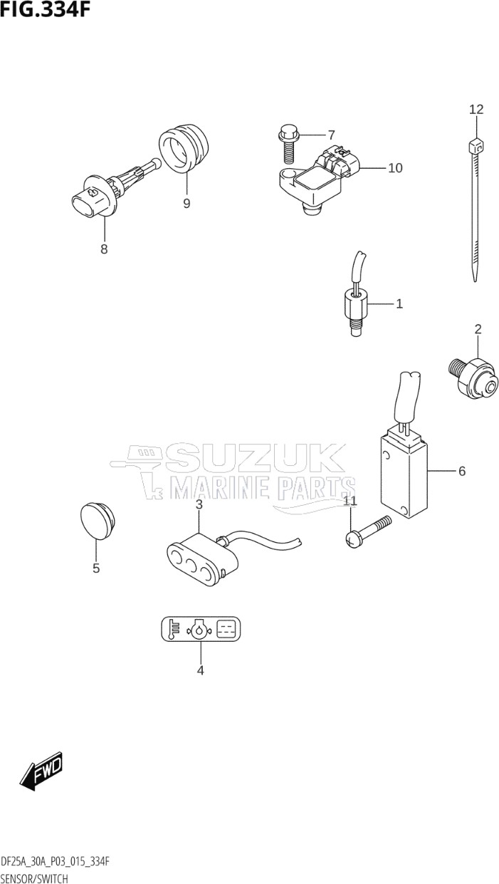 SENSOR / SWITCH (DF30AT:P03)