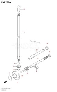 DF2.5 From 00252F-310001 (P03)  2013 drawing DRIVE SHAFT