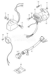 DT60 From 06002-461001 ()  1994 drawing OPT : ELECTRICAL (DT60WT)