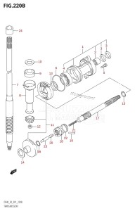 DF50 From 05001F-151001 (E40)  2001 drawing TRANSMISSION (K5)