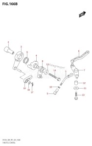 DF25A From 02504F-140001 (P01)  2021 drawing THROTTLE CONTROL (DF25AR,DF25AT,DF30AR,DF30AT)