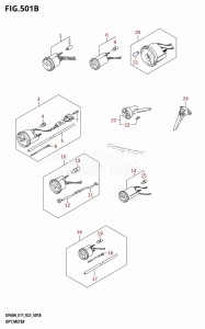 DF40A From 04003F-240001 (E01 E11)  2022 drawing OPT:METER (DF40AQH,DF40ATH,DF50ATH,DF60AQH,DF60ATH,DF50AVTH,DF60AVTH)