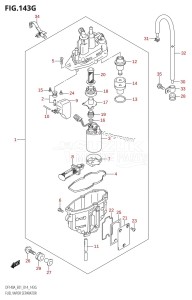 DF115A From 11503F-410001 (E01 E40)  2014 drawing FUEL VAPOR SEPARATOR (DF140AT:E01)