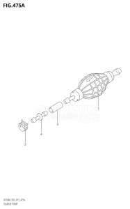 11503Z-510001 (2005) 115hp E03-USA (DF115AZ) DF115AZ drawing SQUEEZE PUMP