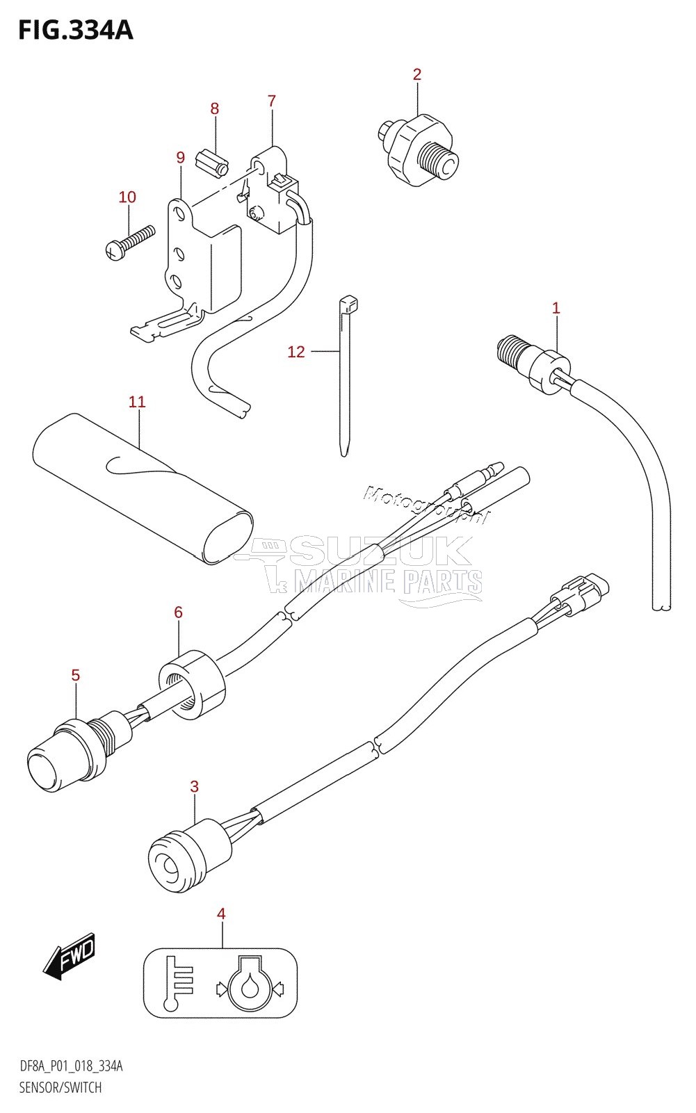 SENSOR /​ SWITCH (DF8A,DF9.9A)