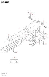 DF6 From 00601F-680001 (P03)  2006 drawing TILLER HANDLE