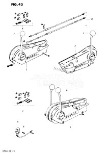 DT50 From 5001-300001 ()  1978 drawing OPT : REMOTE CONTROL (1)