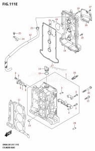 DF60A From 06002F-710001 (E01 E40)  2017 drawing CYLINDER HEAD (DF50A:E01)