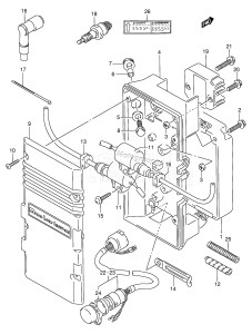 DT90 From 09001-581001 ()  1995 drawing IGNITION COIL