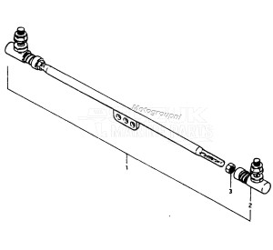 DT115 From 11501-200001 ()  1982 drawing OPT:TIE ROD