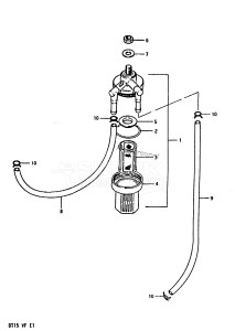 DT15 From 01501-403841 till 408230 ()  1984 drawing FUEL PUMP