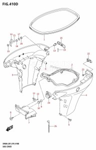 DF50A From 05003F-910001 (E01)  2019 drawing SIDE COVER (DF60A:E40)
