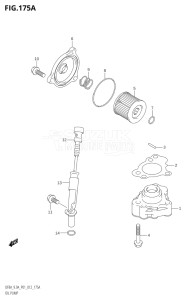 00801F-210001 (2012) 8hp P01-Gen. Export 1 (DF8A  DF8AR) DF8A drawing OIL PUMP