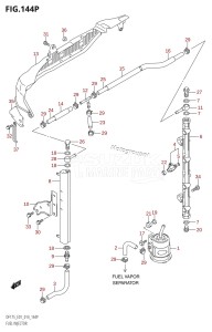 DF175TG From 17502F-410001 (E01 E40)  2014 drawing FUEL INJECTOR (DF175Z:E40)