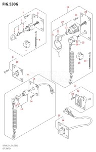 05003F-610001 (2016) 50hp E01-Gen. Export 1 (DF50A  DF50ATH) DF50A drawing OPT:SWITCH (DF60AVT:E01)