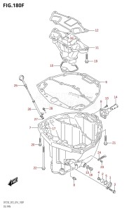 DF225Z From 22503Z-610001 (E03)  2016 drawing OIL PAN (DF250Z:E03)