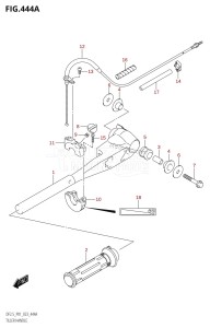 DF2.5 From 00252F-240001 (P01)  2022 drawing TILLER HANDLE