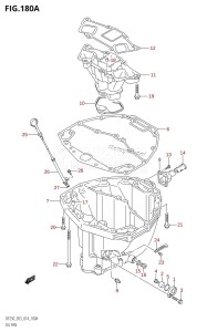 DF225T From 22503F-410001 (E03)  2014 drawing OIL PAN (DF200T:E03)