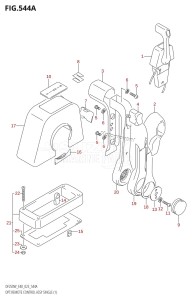 DF250 From 25005Z-040001 (E40)  2020 drawing OPT:REMOTE CONTROL ASSY SINGLE (1)