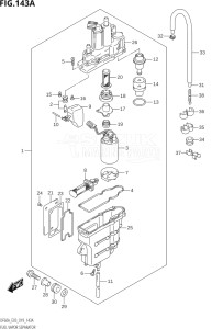 06003F-910001 (2019) 60hp E03-USA (DF60AVT  DF60AVTH) DF60A drawing FUEL VAPOR SEPARATOR