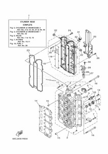 F100BETX drawing CYLINDER--CRANKCASE-2