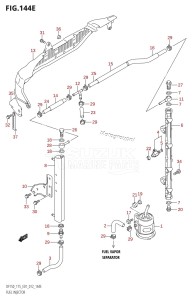 DF150 From 15002F-210001 (E01 E40)  2012 drawing FUEL INJECTOR (DF175T:E01)