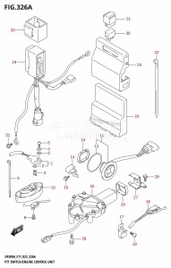 DF250ASS From 25001N-340001 (E03)  2023 drawing PTT SWITCH /​ ENGINE CONTROL UNIT (DF300A)