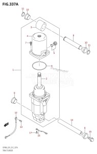 DF70A From 07003F-310001 (E01 E40)  2013 drawing TRIM CYLINDER