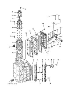 200FETOL drawing CYLINDER--CRANKCASE-2