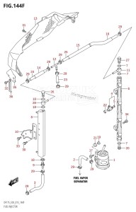 DF175T From 17502F-510001 (E03)  2015 drawing FUEL INJECTOR (DF175TG:E03)