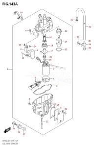 DF140AZ From 14003Z-910001 (E11 E40)  2019 drawing FUEL VAPOR SEPARATOR (E11,E03)