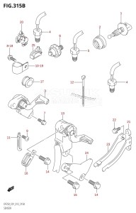 DF200 From 20002F-310001 (E01 E40)  2013 drawing SENSOR (DF200T:E40)