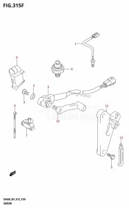 DF40A From 04003F-310001 (E01)  2013 drawing SENSOR (DF50ATH:E01)